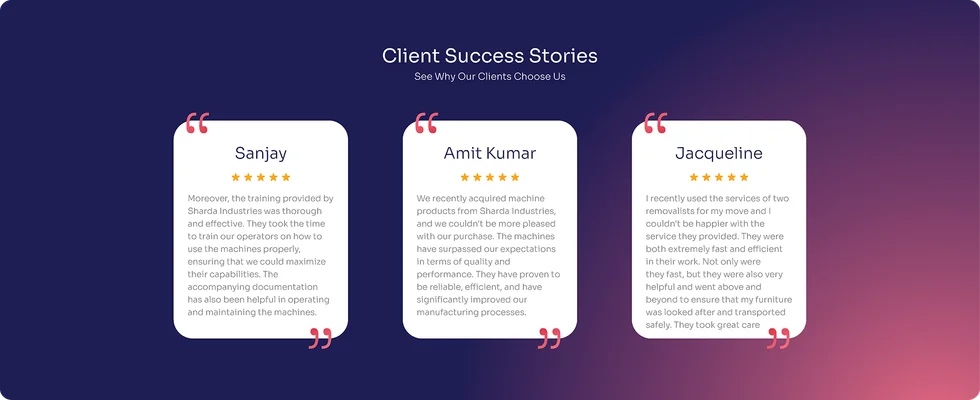 Client Success Stories